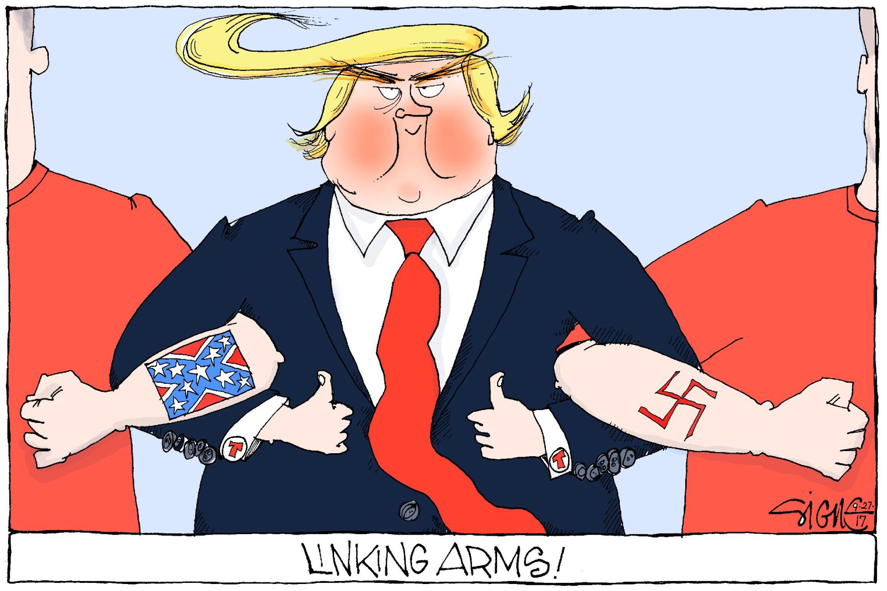 Signe Wilkinson cartoon